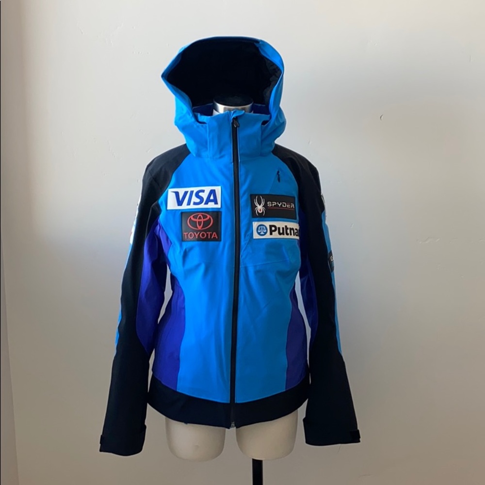 Spyder Blue and Black Ski Jacket